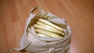 Frischer Spargel