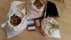 Risottoreis, Basmatireis, Tee, Seife, Dinkelspiralnudeln, Bunte Spiralnudeln